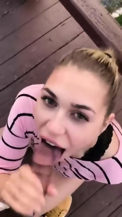 Blonde Swallows Black Cum In Public Eporner