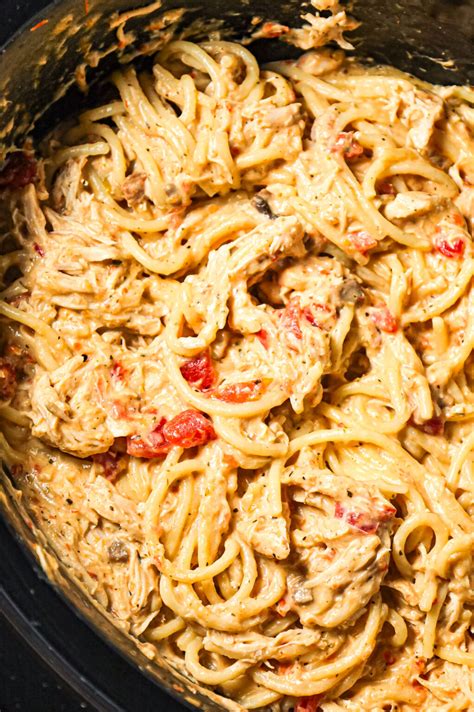 Crock Pot Chicken Spaghetti This Is Not Diet Food