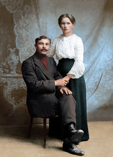A Russian Couple ~1912 Ваннов Алексей Гурьянович питерск Flickr