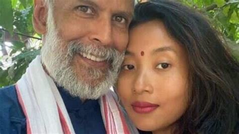 Milind Soman Wants To Learn Bihu Dance Asks Wife Ankita Konwar To