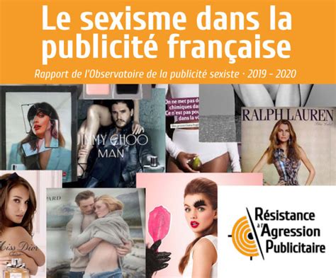 Rapport Le Sexisme Dans La Publicit Fran Aise R Sistance L
