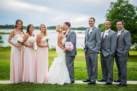 Grey And Pink Wedding Theme 30 Ideas Groomsmen Picture To Take Pink