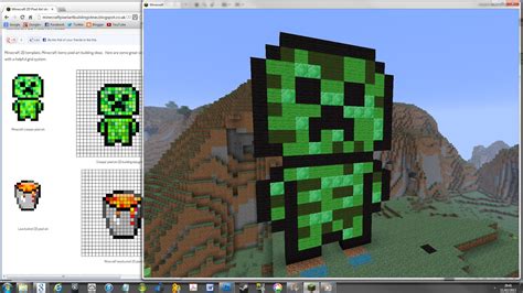 One of the easiest ways to get your creative juices flowing in minecraft is pixel art. Minecraft Pixel Art How To | Minecraft Pixel Art Building ...