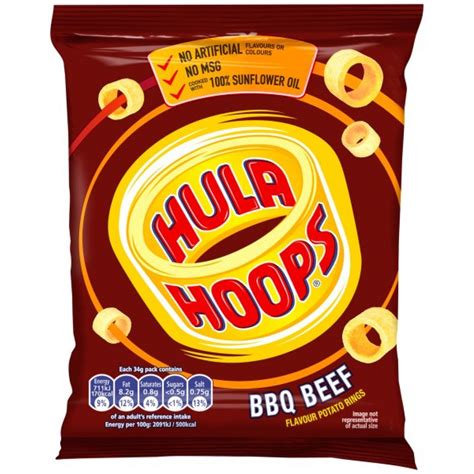 Hula Hoops Bbq Beef 32 X 34g Planet Candy Irelands Leading Online