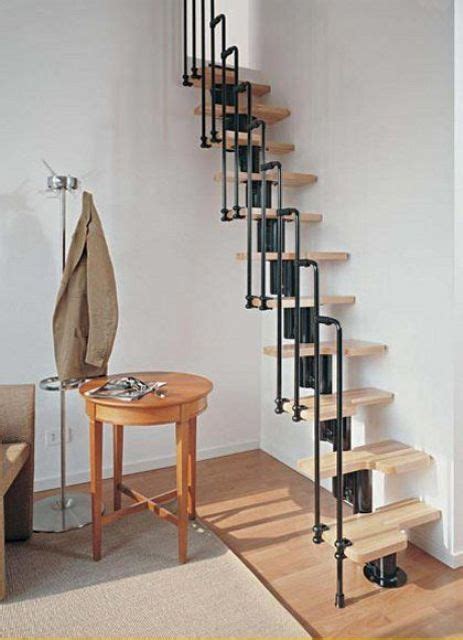 Banisters prompt hemp stairs brass architecture natural wood madeira. 26 Creative And Space-Efficient Attic Ladders - Shelterness