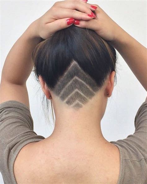 Nape Shaved Design Women 2021 Update Best Nape Haircut Ideas Page 5 Of 9