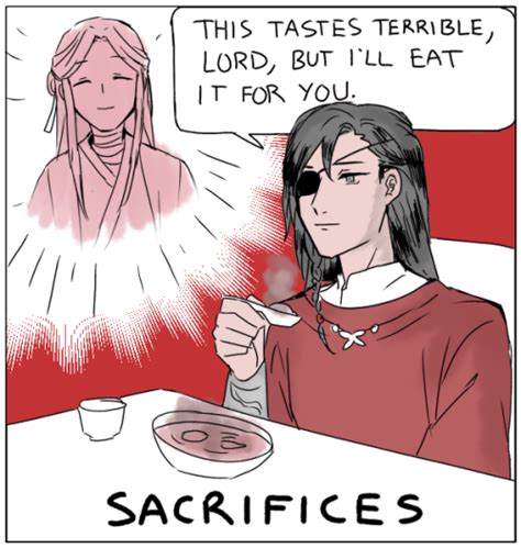Hua cheng's story timeline (*contain spoilers*)i made this animation in almost two months. xie arts | Tumblr