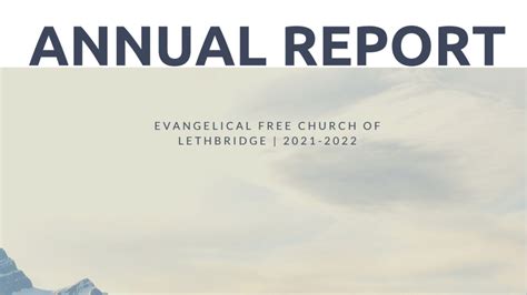 Membership Evangelical Free Church Of Lethbridge