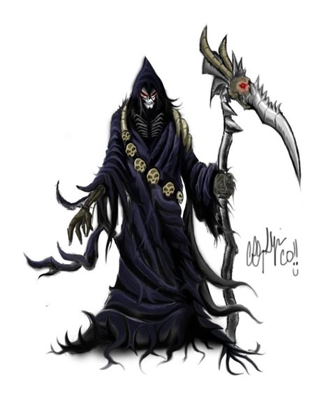 Grim Reaper By Nunubeh On Deviantart Grim Reaper Dont Fear The