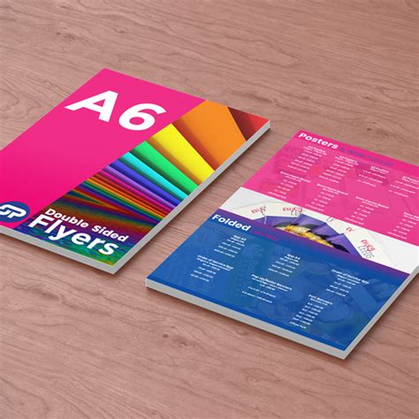Buy Double Sided A6 Flyers Next Day Delivery Simply Digital Print