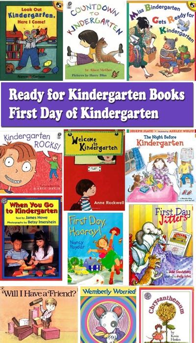First Day of Kindergarten Book List | KidsSoup