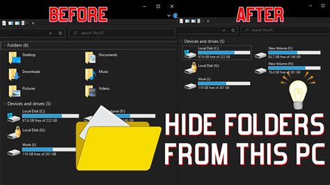 Hide Folders From This Pc File Explorer Windows 10 Tips And Tips