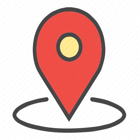 Around location, arrow, check location, current location, gps, location, locator, map pin, pin icon