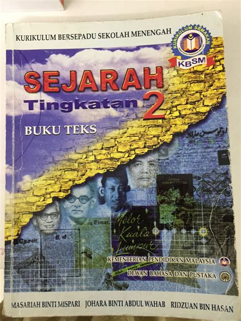 Harga Buku Teks Sejarah Tingkatan 2 Malaykiews