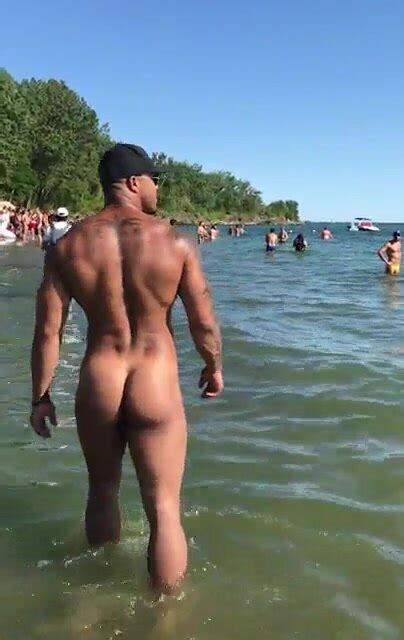 Walking Naked At A Public Beach ThisVid Com