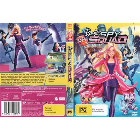 Barbie Spy Squad Dvd Big W