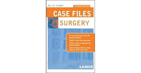 Case Files Surgery By Eugene C Toy
