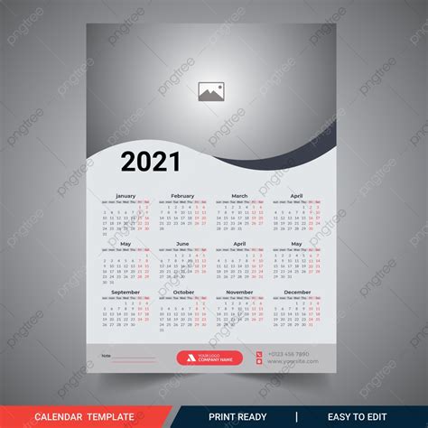 Wall Calendar 2021 Desk Calendar 2021 Design Calendar Week Starts On