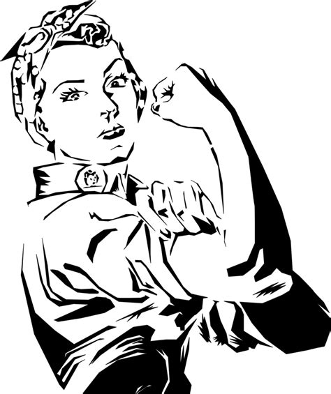 Rosie the riveter by vashthestampede on DeviantArt Rosie the riveter was the name given the iconic image representing women in the homefront war effort, world war ii.
