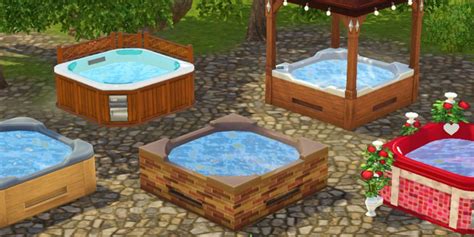Sweetsorrowsims The Sims 4 Custom Content Hottub Pose Pack And How To Cloobx Hot Girl