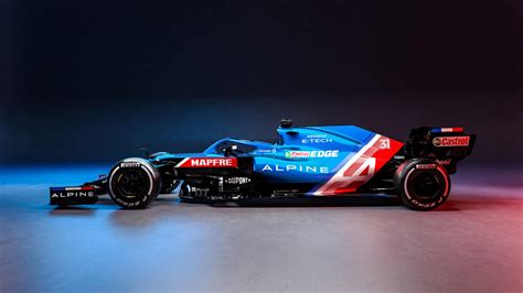 F1 Voici La Monoplace Tricolore Alpine A521 Les Voitures