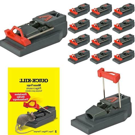 Victor Quick Kill Mouse Trap Easy To Set