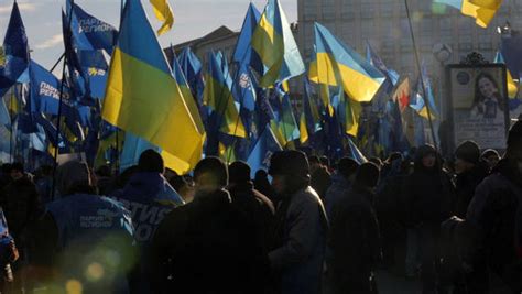 Signs Of Momentum Shifting To Protesters In Ukraine The New York Times