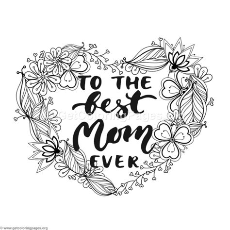mom  coloring pages getcoloringpagesorg