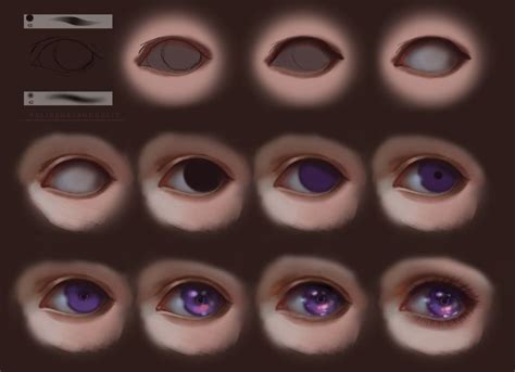 The rest of this lesson will be spent exploring how modifying the placement of the. Semi-realism Eyes (Step by step) by FeliceMelancholie ...