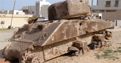 Planes Tanks And Armoured Cars World War Two Wrecks In The Desert