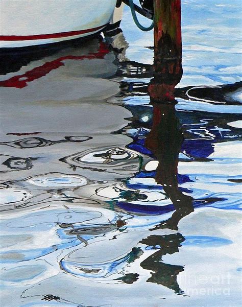 Water Reflections 2 Painting Water Reflections 2 Fine Art Print Water Art Watercolor Water