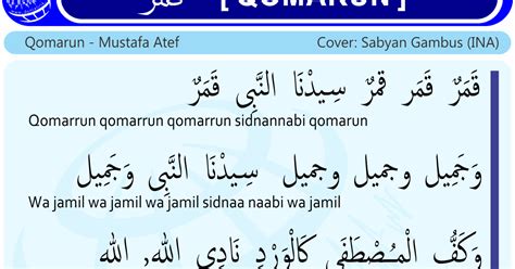 Sholawat qomarun lagu mp3 download from mp3 lagu mp3. Lirik Sholawat Qomarun - Apa Bagaimana