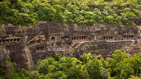 Ajanta Caves Bing Wallpaper Download