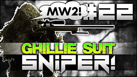 Cod Mw2 Ghillie Suit Sniper Live W Elite 22 Call Of Duty Modern