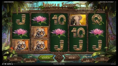 Slot Review Jungle Spirit Call Of The Wild Youtube