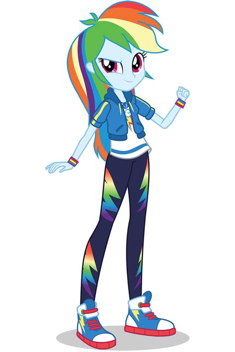 Equestria Girls Digital Series Rainbow Dash Official Artwork My