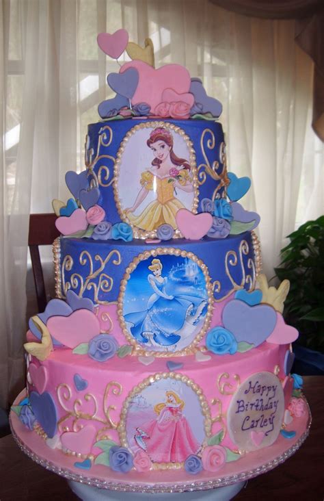 Disney Princess Birthday Cakes Princess Birthday Party Decorations Sexiz Pix
