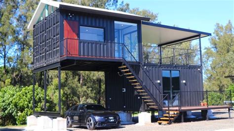 The Executive Two Storey Custom Built Shipping Container Home