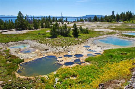 30 Minutes At The West Thumb Geyser Basin In Yellowstone National Park
