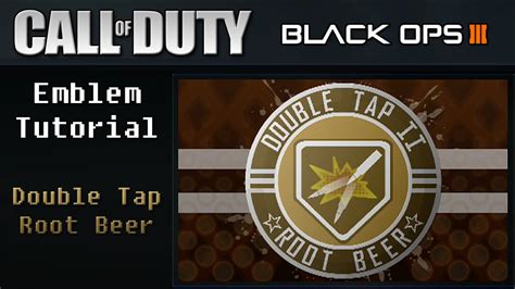 Trigger Finger Double Tap Cod Bo3 Perk A Cola Emblem Guidetutorial