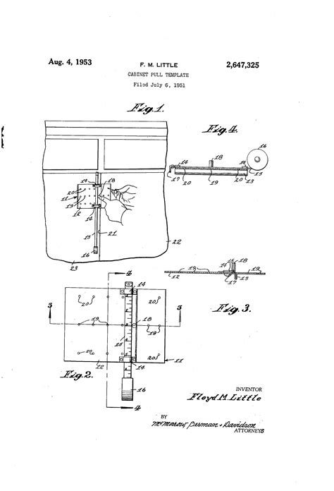Shop liberty alignright clear mounting template in the cabinet hardware accessories department at lowe's.com. Patent US2647325 - Cabinet pull template - Google Patents