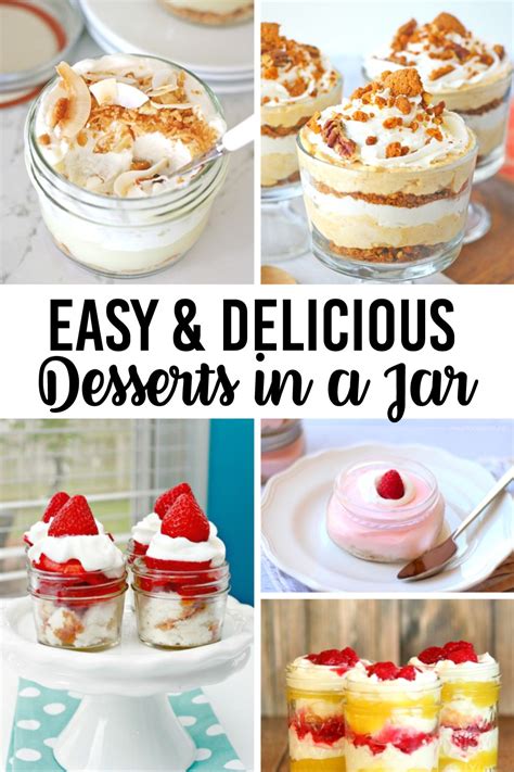 These treats are simple enough for kids to get involved and tasty enough that everyone will enjoy sharing a bite at the end. 20 Easy and Delicious Desserts in a Jar
