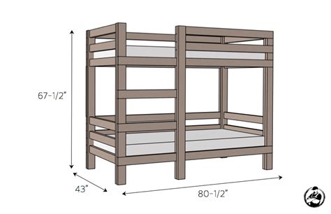 Bunk Bed Plans • Insteading