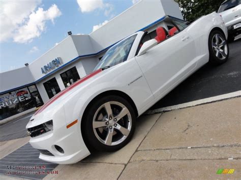 2012 Chevrolet Camaro Ssrs Convertible In Summit White 100794 All