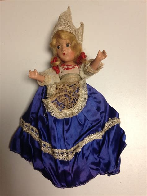 Vintage Dutch Costume Doll 1950s Etsy