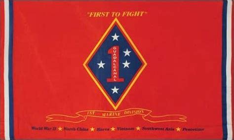 1st Marine Division Flag 3x5 Ft