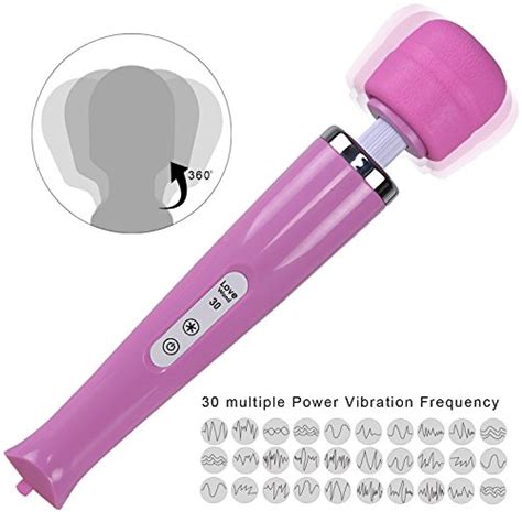 Koboje Electric Handheld Massage Power Personal Massager Wands With 30 Multiple Powerful