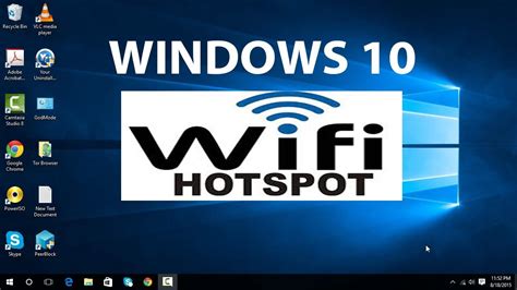 How To Turn Windows 10 Pc Into Wi Fi Hotspot Mobipicker