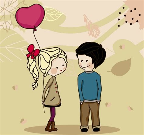 Vector Cartoon Couple Illustration Vectors Free Download New Collection