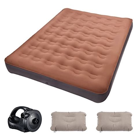 Opting for camping air mattresses that come with repair kits would also be an excellent idea. TOPELEK Air Mattress, Camp Air Mattress Queen Size with ...